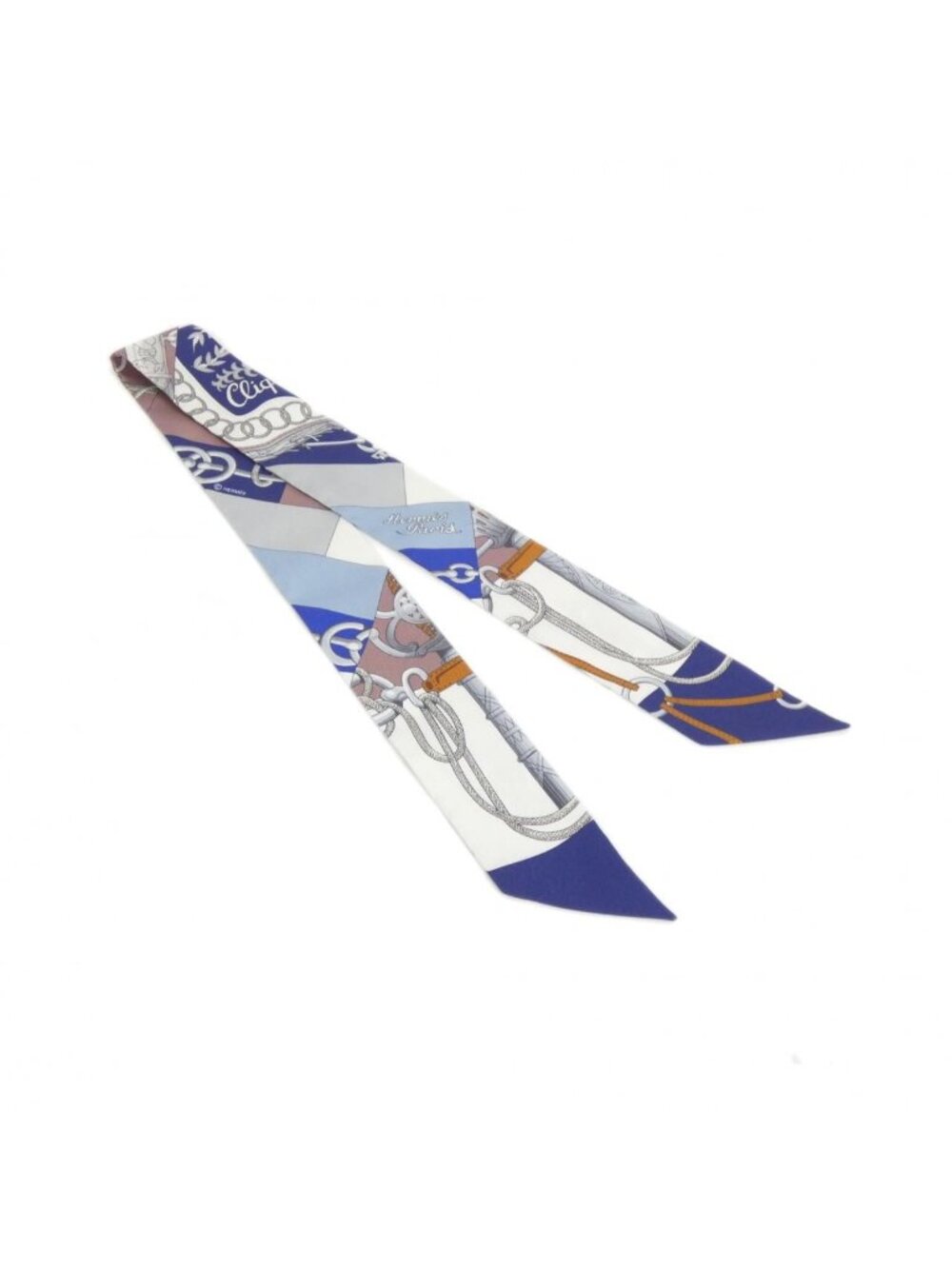 Hermes Cliquetis Twilly Scarf
